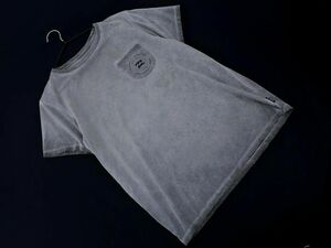 ネコポスOK BILLABONG ビラボン ポケット Tシャツ sizeM/グレー ■◆ ☆ eib7 メンズ