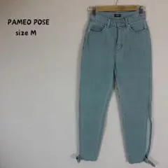 PAMEO POSE サイドスリット デニムパンツ Mサイズ