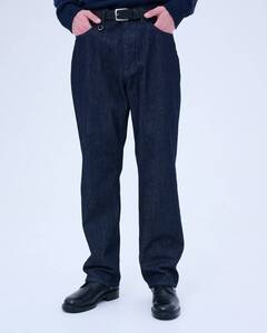 定価34100円 新品 SOPHNET. 23AW ONE WASHED DENIM STANDARD PANTS 12オンス デニム パンツ SOPH-232010 ソフ M インディゴ