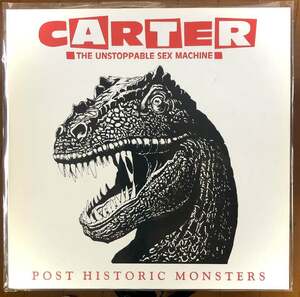 Carter The Unstoppable Sex Machine / Post Historic Monsters LP Carter U.S.M 、Pop Will Eat Itself