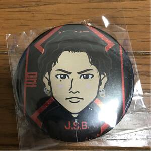 三代目J Soul Brothers LIVE TOUR UNKNOWN METROPOLIZ 登坂広臣 モバイル缶バッジ 75mm J.S.B.