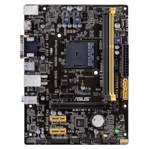 【中古】ASUSTeK AMD AM1搭載 マザーボード AM1 Athlon Sempron対応 AM1M-A 【MATX】