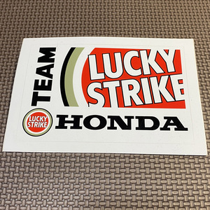 LUCKY STRIKE HONDA 　ラッキーストライク ホンダ　ステッカー