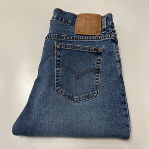 90s USA製 Levi’s リーバイス 512 スリムフィットテーパードジーンズ デニムパンツ 15521-0391 M レディース