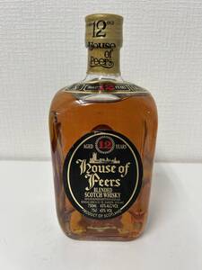 【1円～】ハウス オブ ピアーズ 12年 750ml 43% 241222 House of Peers