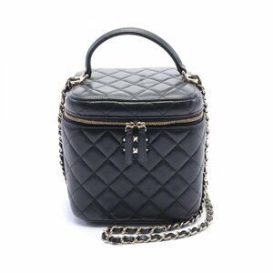 シャネル マトラッセ ブランドオフ CHANEL レザー ショルダーバッグ ラムスキン 中古 レディース