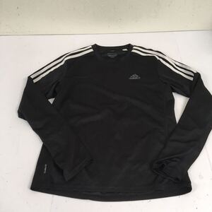 送料無料★adidas アディダス★ 長袖Tシャツ　トップス★Sサイズ★ブラック　#60923sab