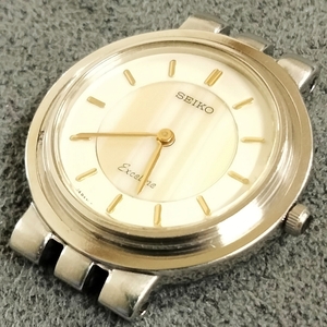 ★セイコー・エクセリーヌ レディース SEIKO Exceline 4N20-0330 動作品 バンド、ベゼルなし★