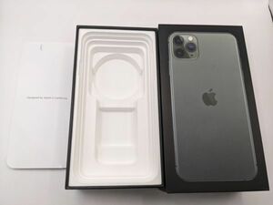 iPhone 11 Pro MAX 256GB ミッドナイトグリーン SIMフリー 〇表示 液晶ジャンク（M7254）