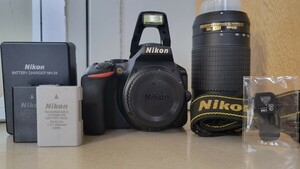 シャッター回数僅少【Nikon ニコン】D5600 デジタル一眼カメラ 