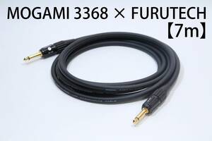 MOGAMI 3368×FURUTECH FP703【7m S-S】　送料無料　ハイエンド　シールド　ケーブル　ギター　ベース　モガミ　フルテック