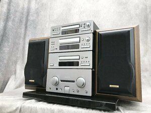 Y3907　現状品　オーディオ機器　システムコンポ　KENWOOD　ケンウッド　X-1001 / A-1001 / DM-1001 / DP-1001 / LS-1001　　【2個口発送】