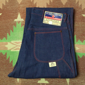 デッドストック 【JC PENNEY】WW2 40s Denim Work Pants W36 40年代 デニム ワーク パンツ 大戦 ペインター ビンテージ ヴィンテージ30s50s