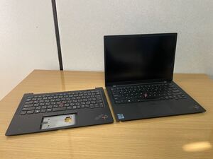 【送料無料】＜ジャンク＞ThinkPad X1 Carbon Gen9(Corei7/MEM16GB/SSD256GB/画面14インチ1920*1200）20XXS8A100