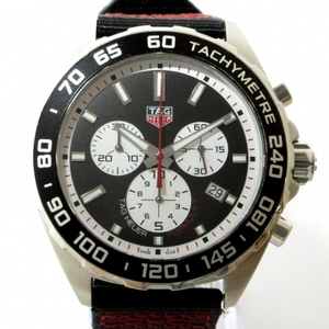 TAG Heuer(タグホイヤー) 腕時計 フォーミュラ1 CAZ101E.FC8228 メンズ SS/ナイロンベルト/クロノグラフ 黒