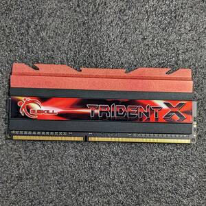 【中古】DDR3メモリ 4GB1枚 G.SKILL TRIDENT F3-2400C10D-8GTX [DDR3-2400 PC3-19200]