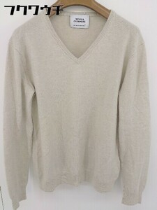 ◇ BEAUTY & YOUTH UNITED ARROWS WOOL＆CASHMERE 長袖 ニット セーター ベージュ系 レディース