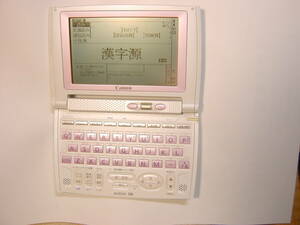 ♪　ジャンク扱い 電子辞書　CAＮＯＮ　wordtank V300　ワケあり　 ♪