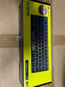 CORSAIR USB-A K65 RGB MINI CherryMX SPEED 日本レイアウト ゲーミングキーボード 