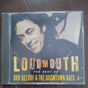 CD BOB GELDOF [LOUDMOUTH] THE BOOMTOWN RATS