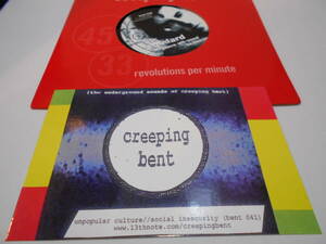 【EP3枚以上送料無料】CREEPING BENT / REVOLUTIONS PER MINUTE / ポストカード付