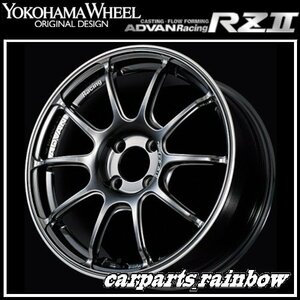 ★YOKOHAMA WHEEL ADVAN Racing RZⅡ forJapaneseCars 16×6.5J 4/100 +35★HBR/レーシングハイパーブラック★新品 1本価格★