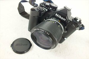★ Nikon ニコン FM2 MD-12 フィルム一眼レフ SERIES E ZOOM 36-72mm 1:3.5 中古 現状品 240501N3416