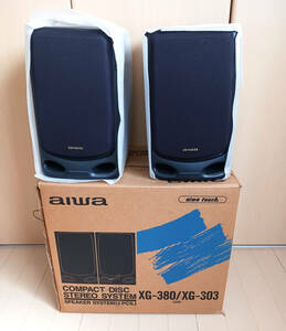 【長期保管・動作未確認】AIWA アイワ スピーカーシステム SX-N400