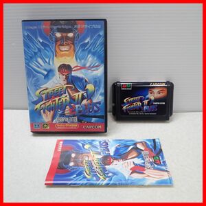 ◇動作保証品 MD メガドライブ ストリートファイター II ダッシュ PLUS CHAMPION EDITION CAPCOM カプコン 箱説付【10