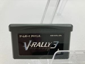 美品　ゲームボーイアドバンス　V-rally3 任天堂　ニンテンドー　Nintendo GBA 