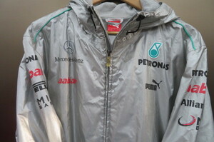 PETRONAS ペトロナス×PUMA プーマ MersedesBenz メルセデスベンツ　ウインドブレーカーナイロンジャケット