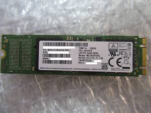 ♪♪ 【即決】 SAMSUNG PM871b SSD M.2 2280 SATA MZ-NLN128C 128GB ♪♪使用時間:8770 H♪♪