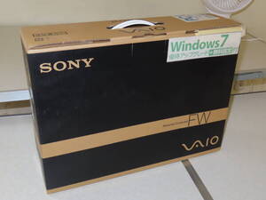 未使用品　VAIO type F VGN-FW73JGB ホワイト VGN-FW73JGB