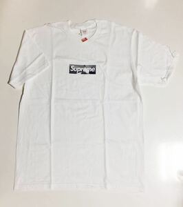 Supreme x Emilio Pucci Box Logo Tee L 新品 WHITE BLACK シュプリーム エミリオプッチ ボックス ロゴ Tシャツ 半袖 ブラック ホワイト 白