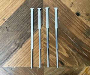 SULUK 46 Atani Titanium Tent Stakes 4本セット UL チタンペグ 5g