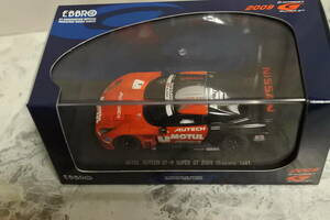 1/43　エブロ　スーパーGT500　2009　MOUTUL　AUTECH　GT-R　2009　＃１　岡山テスト　ブラック　未使用未開封品