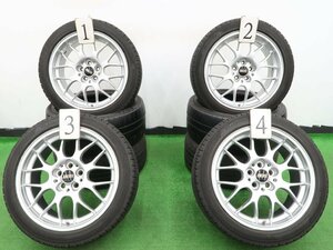 4本 鍛造 BBS RG714 17インチ 7.5J +48 5H 100 ラジアル PRACTIVA 215/45R17 カローラ スポーツ ツーリング プリウス 86 BRZ レクサス CT