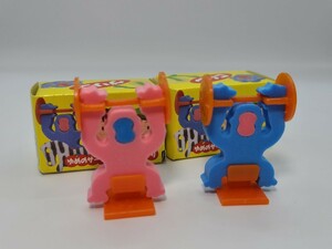 グリコ　おまけ　食玩　おもちゃ　動物　フィギュア　ゆめのサーカス　シリーズ　ゴリラ　2種