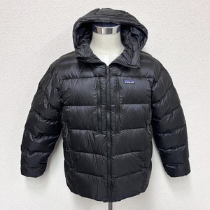 新品 PATAGONIA パタゴニア メンズ フィッツロイ ダウンフーディー ブラック Mサイズ