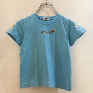 当時物★MIKIHOUSE/ミキハウス 100サイズ キッズ 子ども服 レトロ Tシャツ 半袖