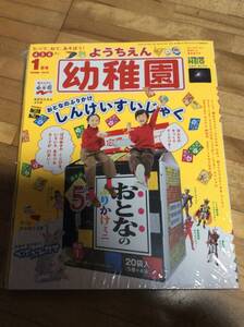 §　幼稚園 2021年 01 月号★付録　おとなのふりかけ しんけいすいじゃく　永谷園