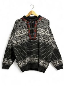 ノルウェー製 norwool Nordic Sweater チロリアンウールセーター ノルディック Mサイズ