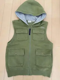 LLbean エルエルビーンキッズ　パーカーベスト　○　　120cm