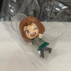 ＜未使用＞麗日お茶子 「こっちむいてFig. 僕のヒーローアカデミア」フィギュア★サイズ約５cm〈wr