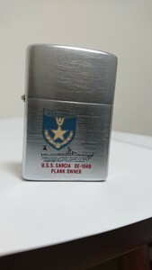 ZIPPO ジッポー ミリタリー USS GARCIA DE-1040 PLANK OWNER 両面加工