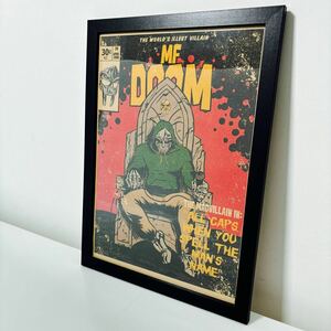 【黒額付きポスター】MFドゥーム（MF DOOM） ⑦（新品）