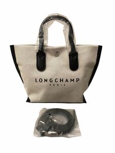 ロンシャン LONGCHAMP エッセンシャル XS トップハンドルバッグ エクリュ 