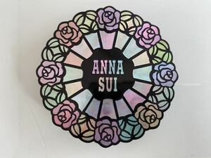 限定品　ANNA SUI アナスイ　アイカラーデュオ　07 アイシャドウ　パレット　ゴールド×ブラック　ラメ　パール入り