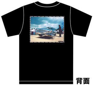 64インパラ車 ローライダー Ｔシャツ 黒　チカーノ HIPHOP アメ車