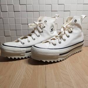 送料無料・新品未使用！！コンバース CONVERSE カジュアルシューズ スニーカー / ALL STAR SHARKSOLE HI / 厚底 定価8250円 23.5ｃｍ